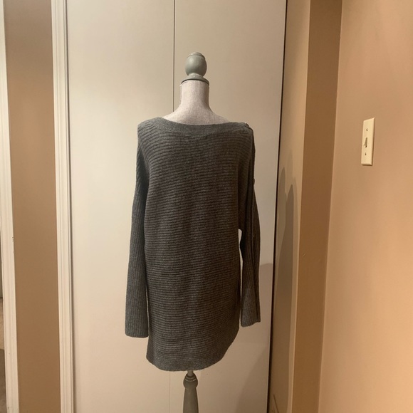 Rachel Roy Adley Button Sleeve Sweater - Picture 2 of 8